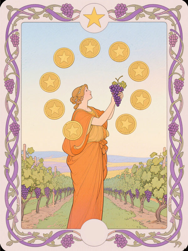 Nine of Pentacles